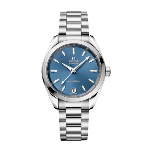 Omega Seamaster Aqua Terra Shades Blue Steel 34mm