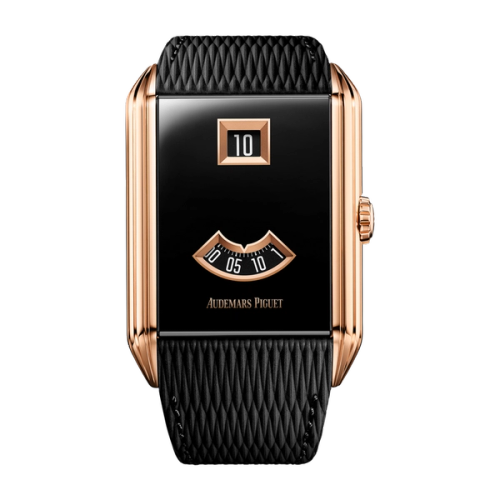 Audemars Piguet Neo Frame Jumping Hour Skeleton Rose Gold Leather 34mm