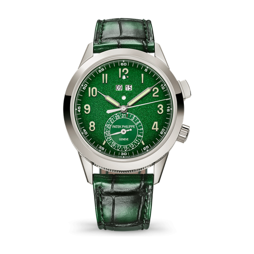 Patek Philippe Grand Complications Green White Gold Leather 41mm