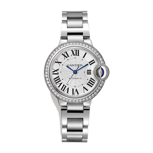 Cartier Ballon Bleu 33 mm Silver Steel 33mm