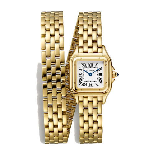 Cartier Panthère de Cartier Small Silver Yellow Gold 22mm