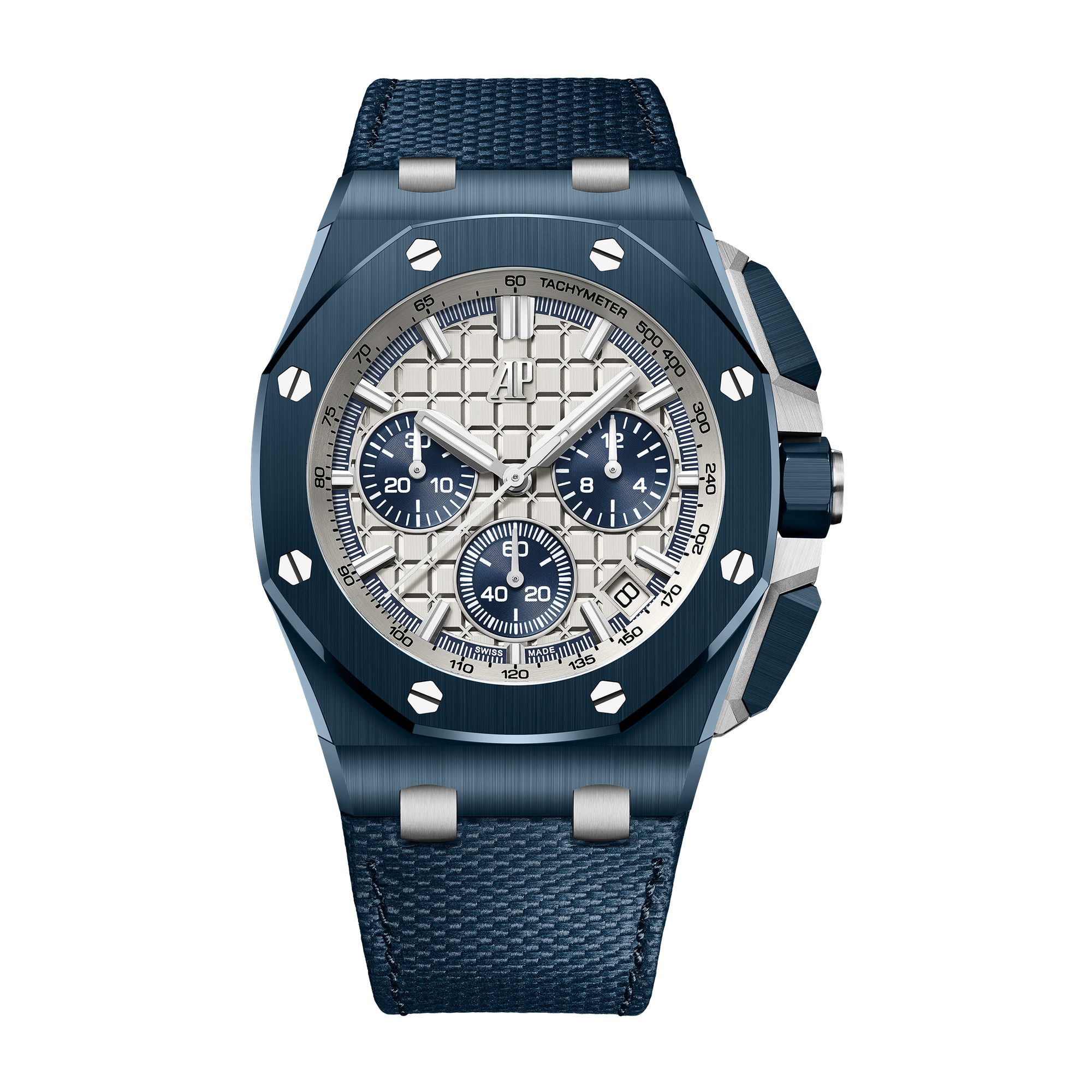 Audemars Piguet Royal Oak Offshore Selfwinding Chronograph Cream Ceramic Rubber 43mm