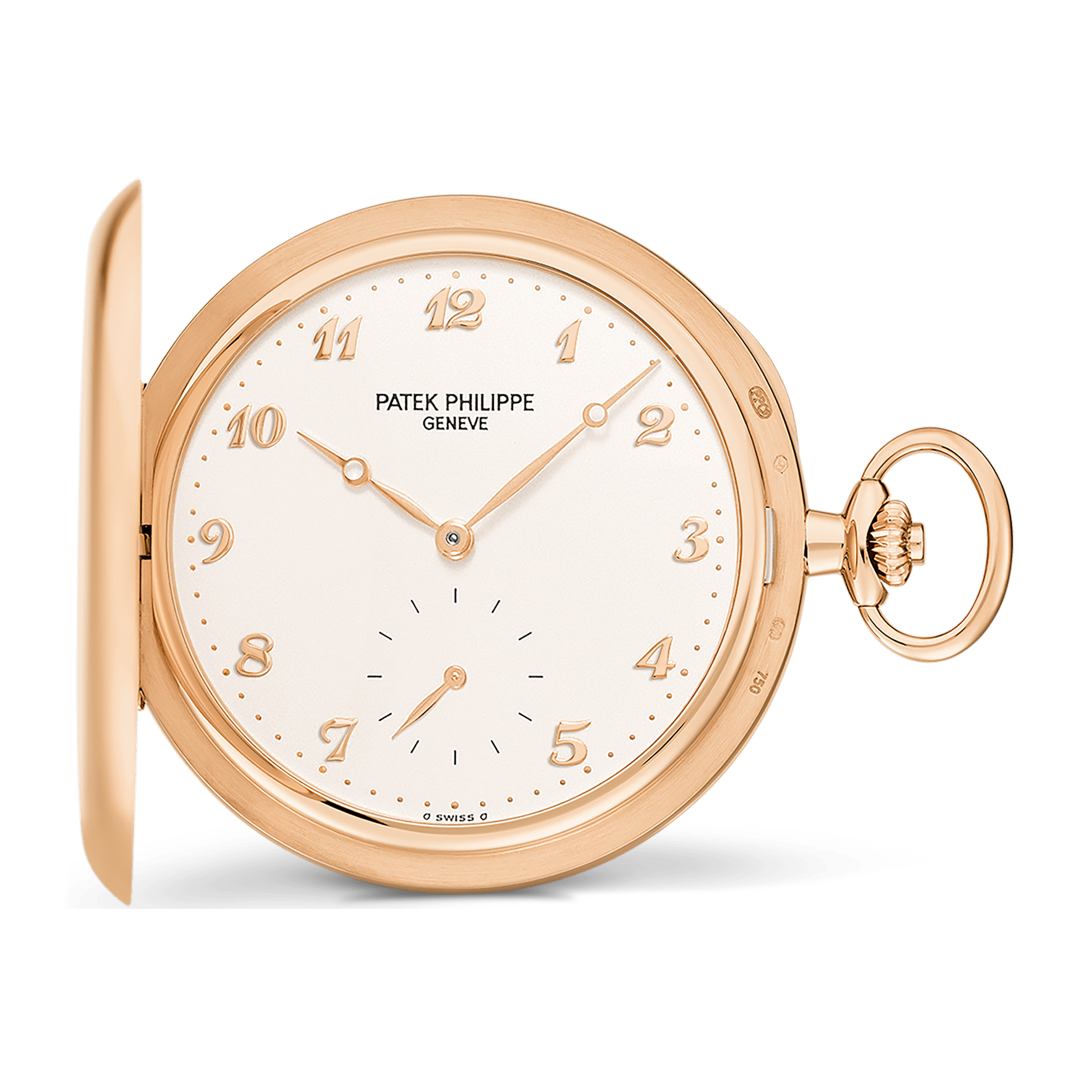 Patek Philippe Pocket Watches Silver Rose Gold 48mm