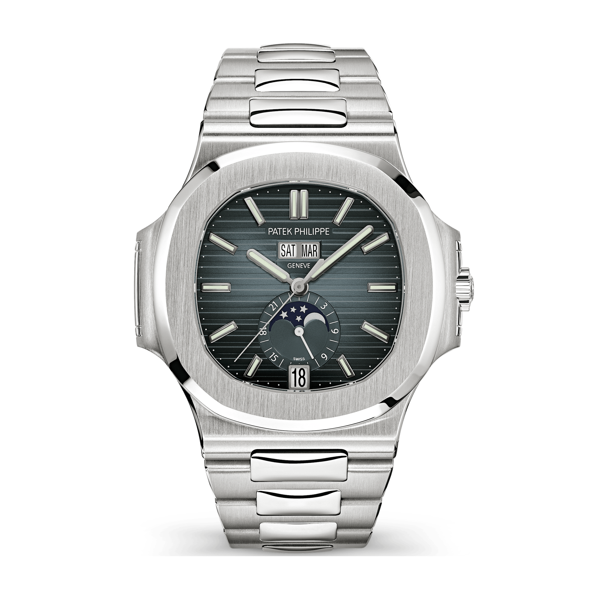 Patek Philippe Nautilus Blue Steel 40.5mm
