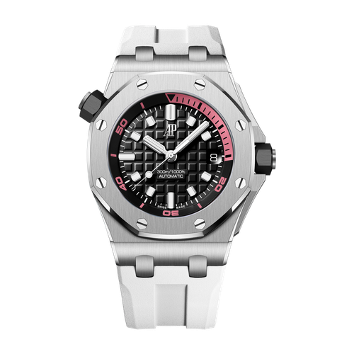Audemars Piguet Royal Oak Offshore Diver Black Steel Rubber 42mm