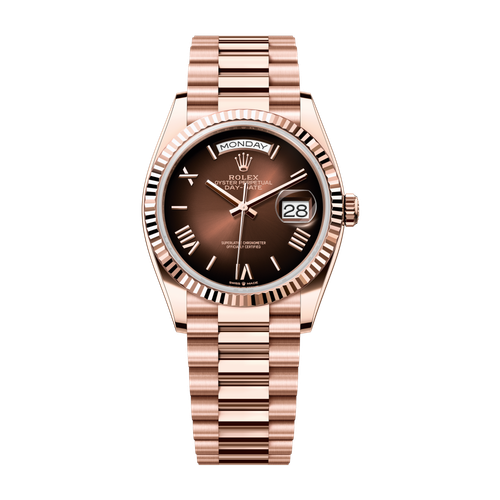Rolex Day-Date 36 Brown Rose Gold 36mm