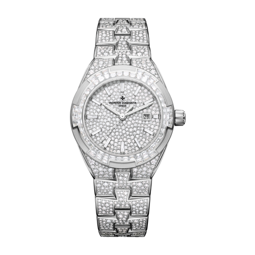 Vacheron Constantin Overseas Self-winding High Jewellery Diamond Pave White Gold 35mm