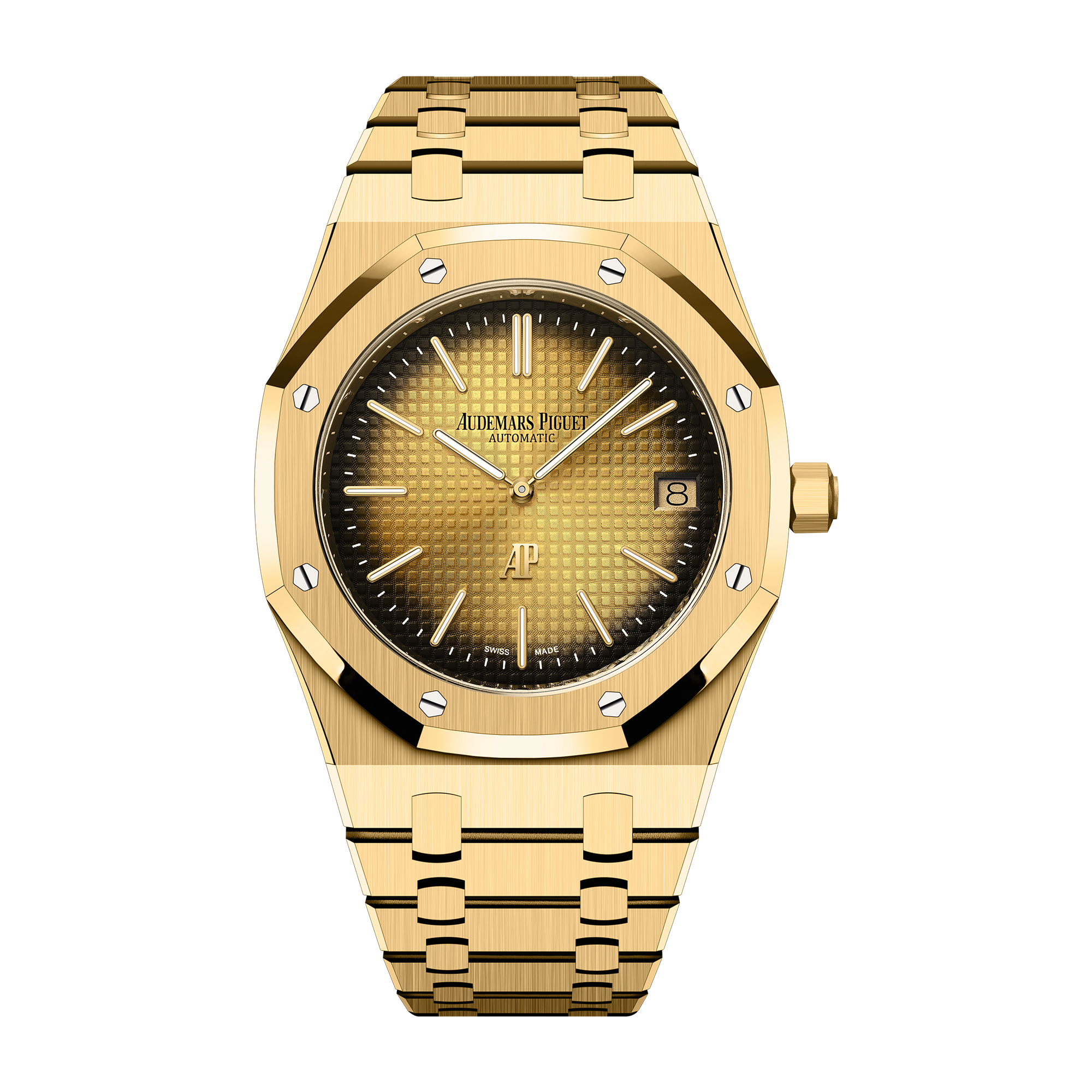 Audemars Piguet "Jumbo" Royal Oak Extra-Thin Gold Yellow Gold 39mm