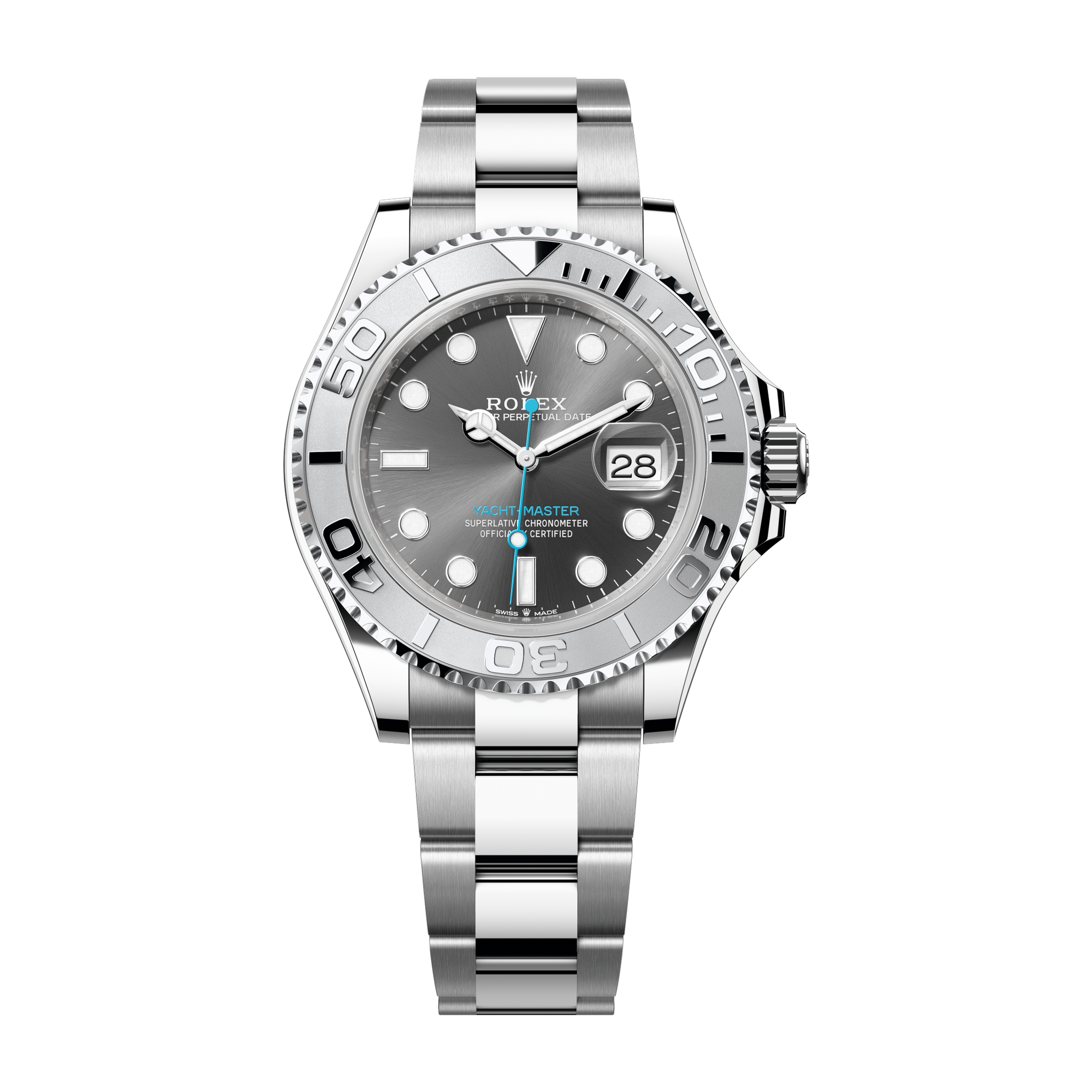 Rolex Yacht-Master 40 Dark Grey Steel & Platinum 40mm
