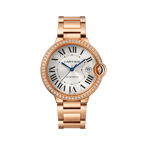Cartier Ballon Bleu Large Silver Rose Gold 40mm