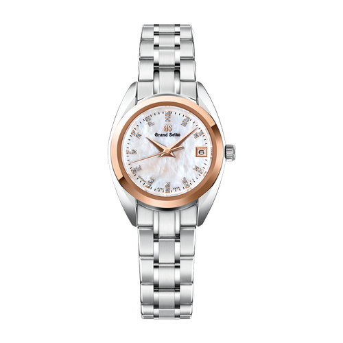 Grand Seiko Heritage Refined Essentials Mother of Pearl Two-Tone 26mm