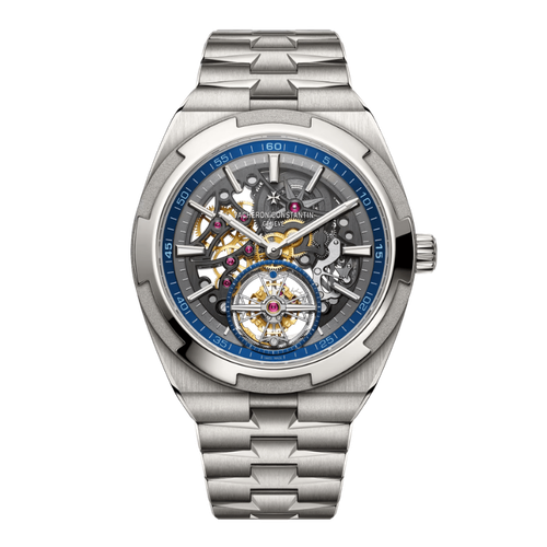Vacheron Constantin Overseas Tourbillon Skeleton Blue Titanium 42.5mm