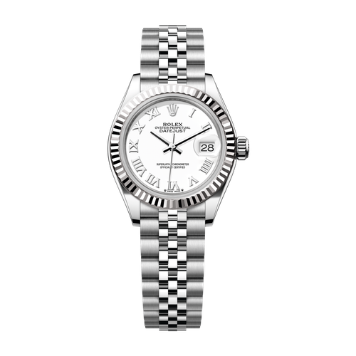 Rolex Lady-Datejust White Steel & White Gold 28mm