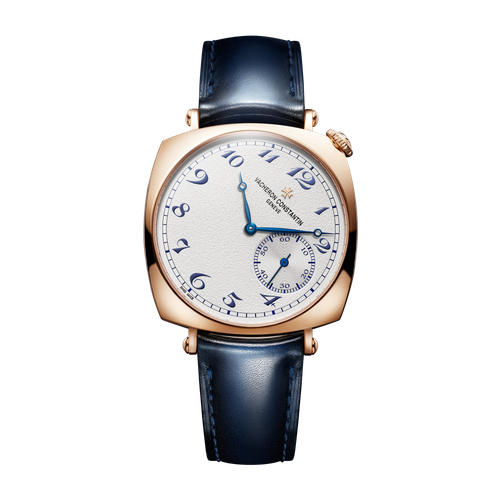 Vacheron Constantin Historiques American 1921 Silver Rose Gold Leather 36.5mm