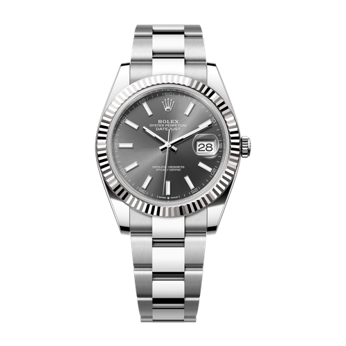 Rolex Datejust 41 Dark Grey Steel & White Gold 41mm
