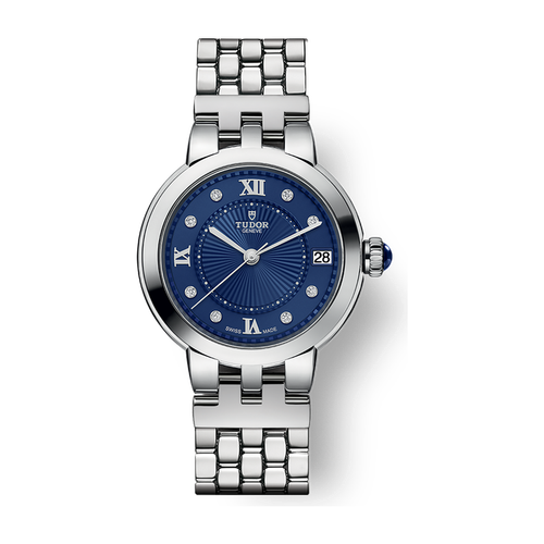Tudor Clair de Rose 34 Blue Steel 34mm