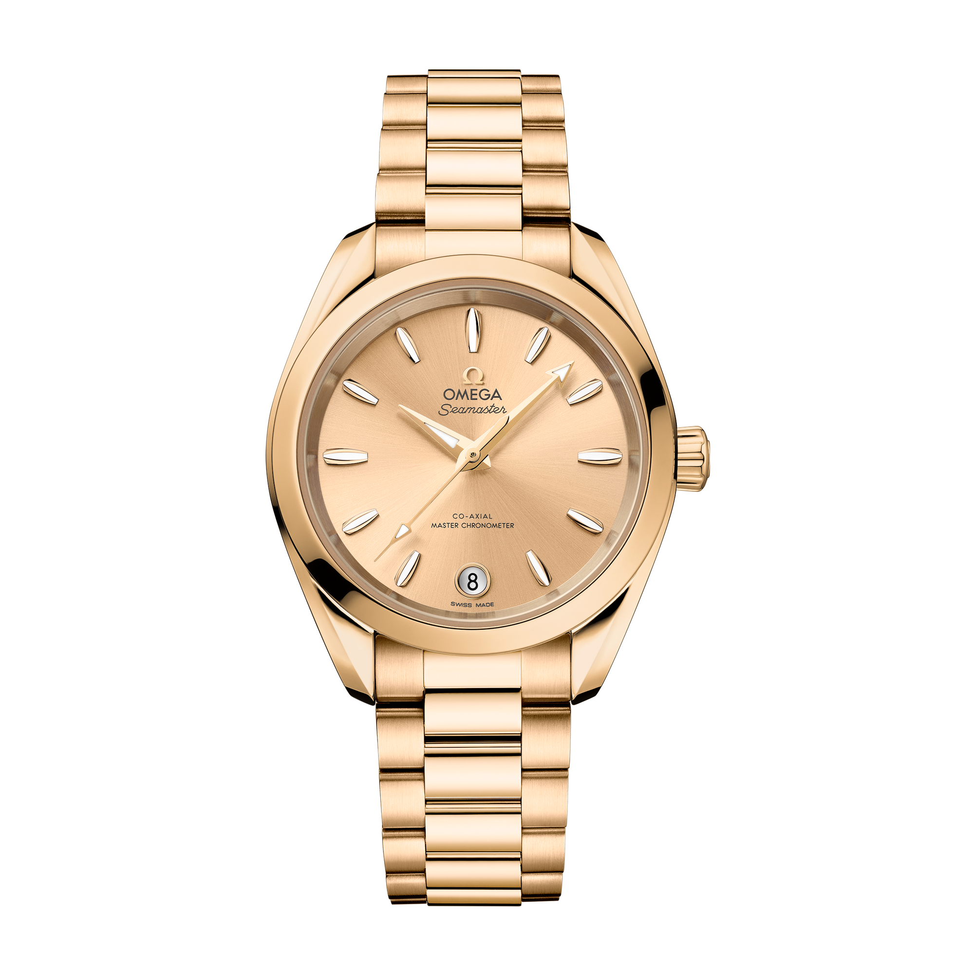 Omega Seamaster Aqua Terra Shades Yellow Gold 34mm
