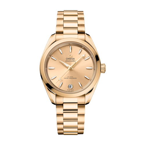 Omega Seamaster Aqua Terra Shades Yellow Gold 34mm