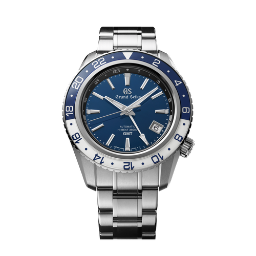 Grand Seiko Sport Triple Time Zone Blue Steel 44.2mm
