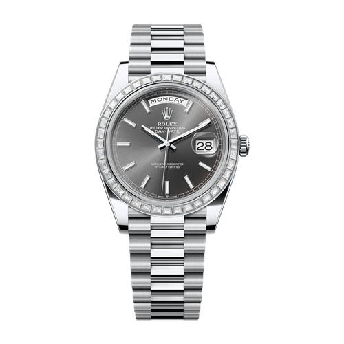 Rolex Day-Date 40 Dark Grey Platinum 40mm