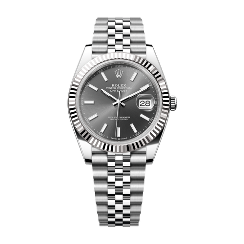 Rolex Datejust 41 Dark Grey Steel & White Gold 41mm