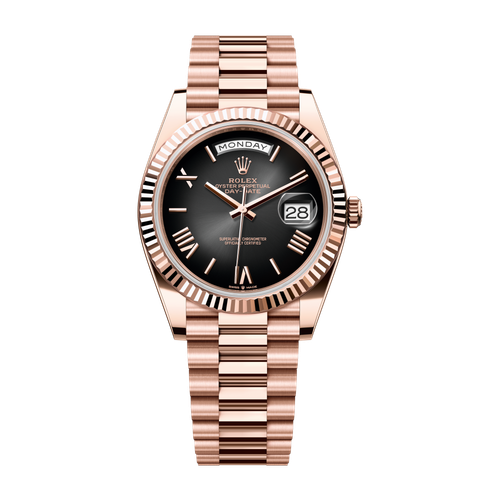 Rolex Day-Date 40 Dark Grey Rose Gold 40mm