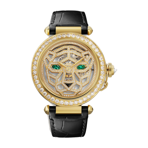 Cartier Panthère Jewelry Gold Yellow Gold Leather 41mm