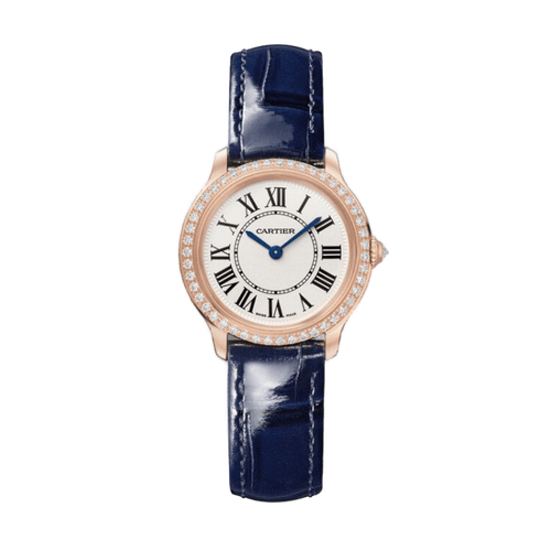 Cartier Ronde Louis White Leather 29mm