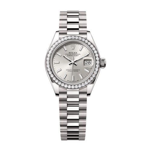 Rolex Lady-Datejust Silver White Gold 28mm