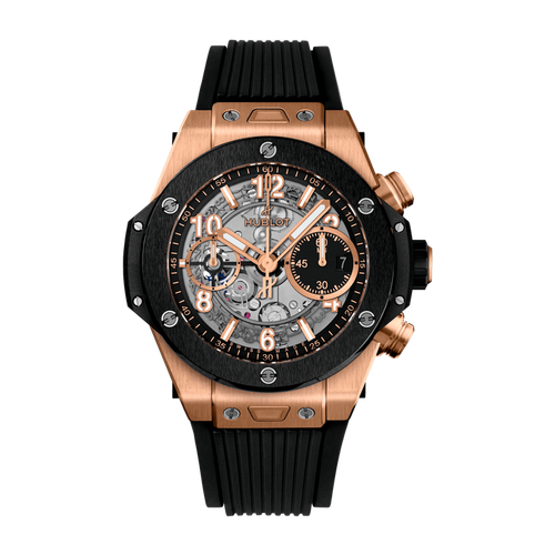 Hublot Big Bang Unico Skeleton King Gold & Ceramic Rubber 42mm