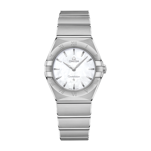 Omega Constellation White Steel 28mm