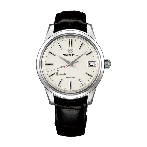 Grand Seiko Elegance Contemporary Classics Ivory Steel Alligator Leather 40.2mm