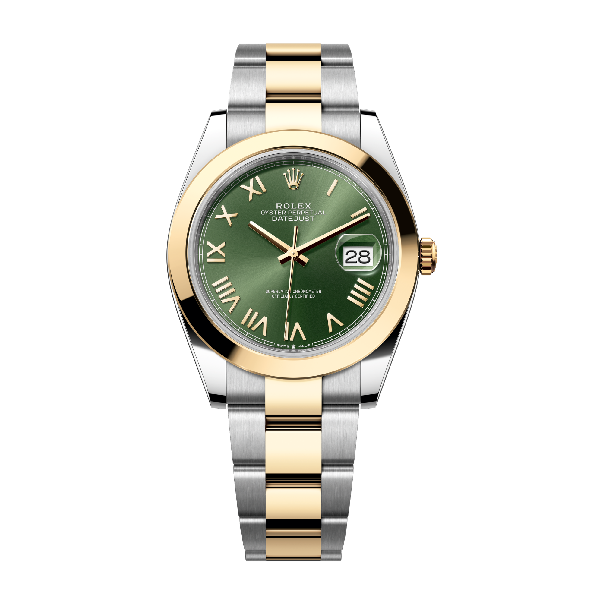 Rolex Datejust 41 Green Two-Tone 41mm