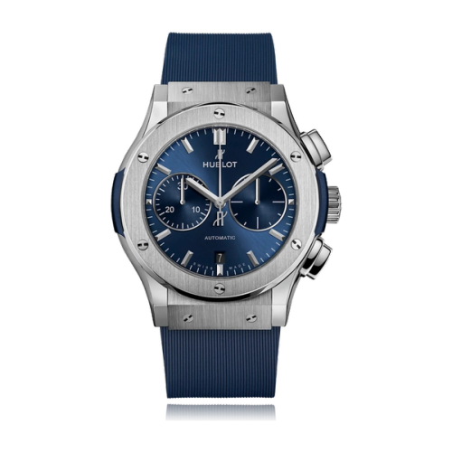 Hublot Classic Fusion Blue Titanium Rubber 45mm