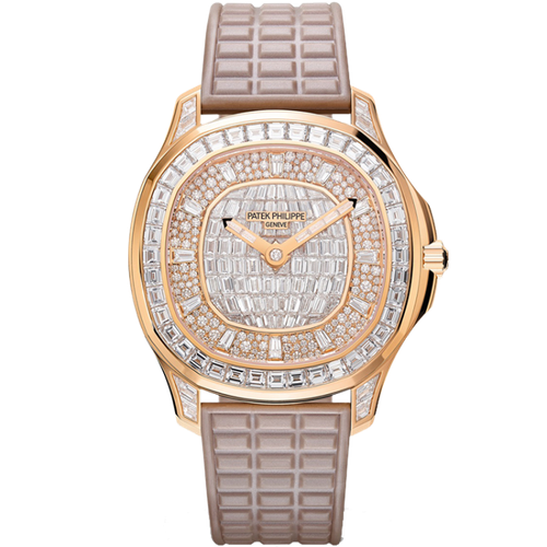 Patek Philippe Aquanaut Luce Diamond Pave Rubber 39mm
