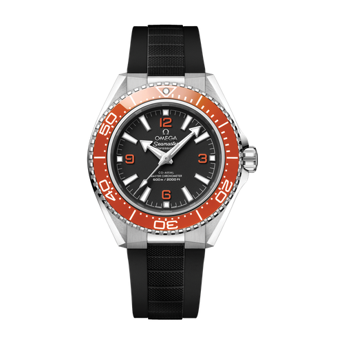 Omega Seamaster Planet Ocean 600M Black Steel Rubber 42mm