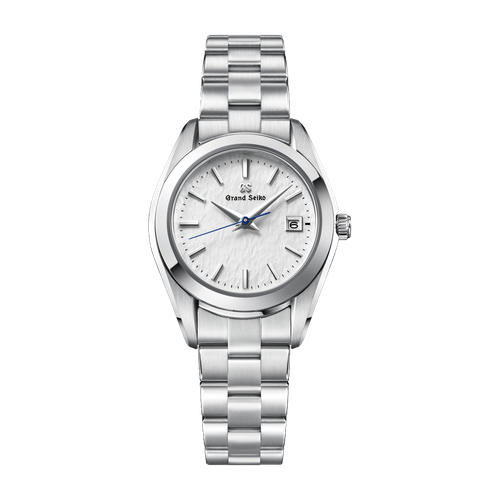 Grand Seiko "Snowflake" Heritage Refined Essentials White Steel 28.9mm