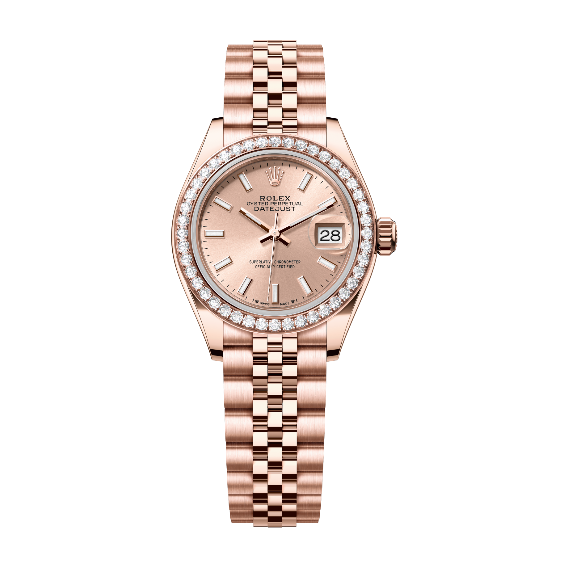Rolex Lady-Datejust Rose Gold 28mm