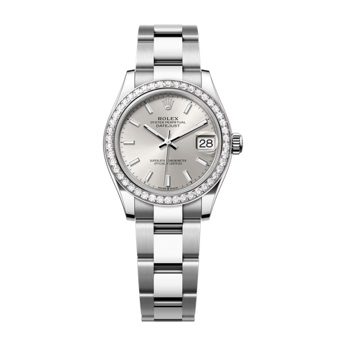Rolex Datejust 31 Silver Steel & White Gold 31mm