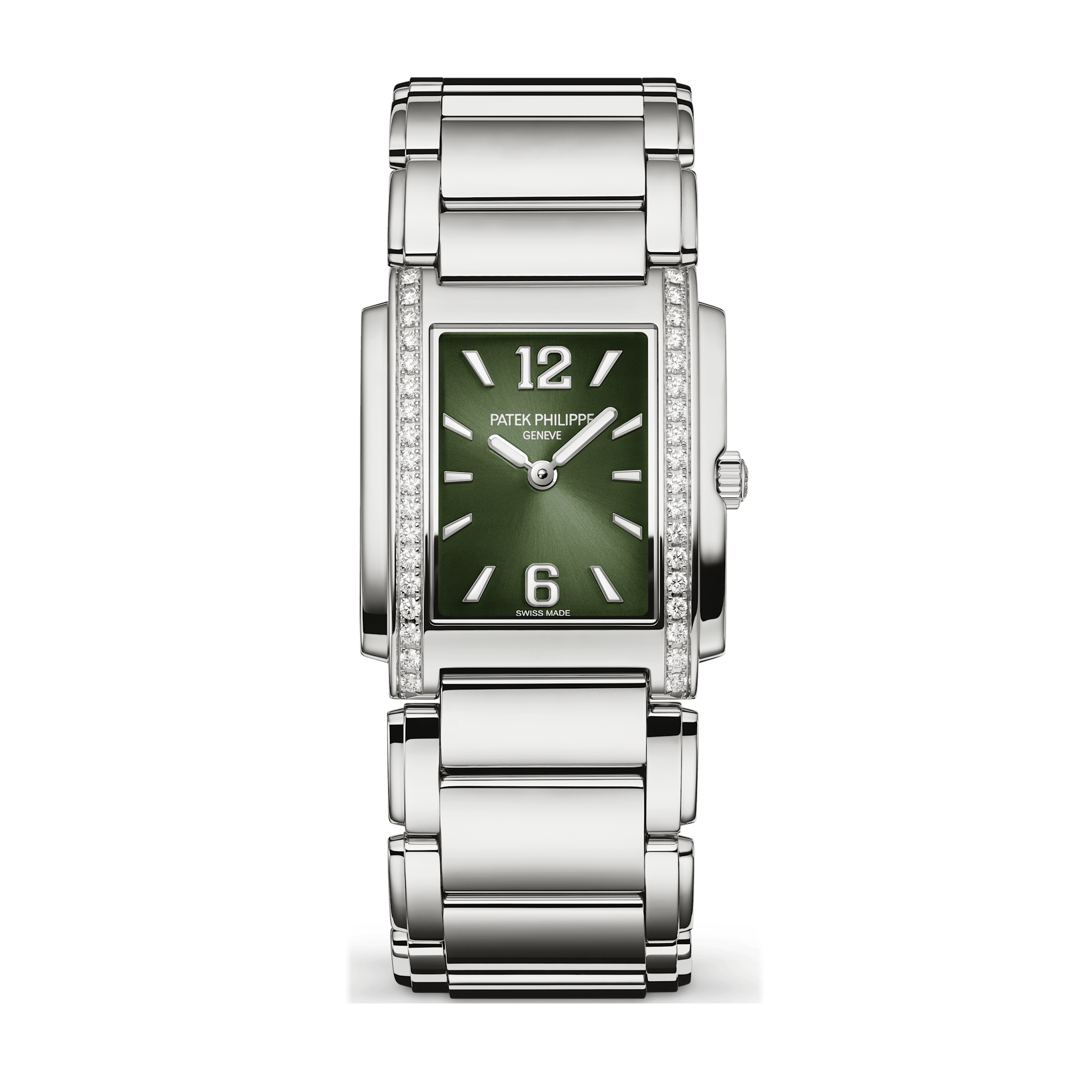 Patek Philippe Twenty~4 Green Steel 25.1 x 30mm