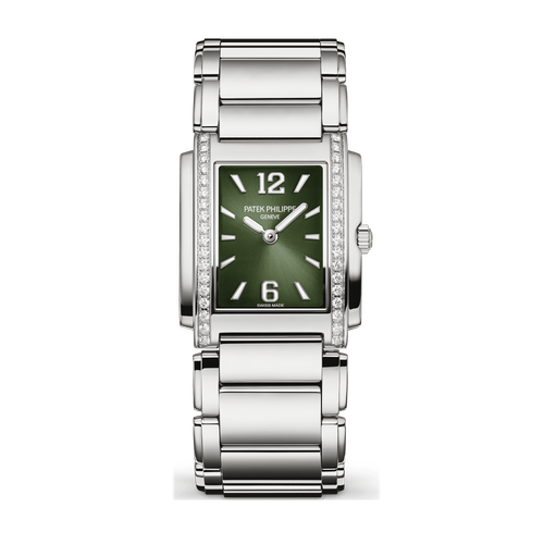 Patek Philippe Twenty~4 Green Steel 25.1 x 30mm