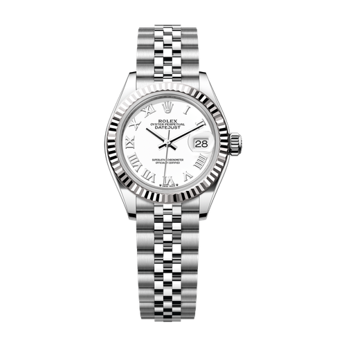 Rolex Lady-Datejust White Steel & White Gold 28mm