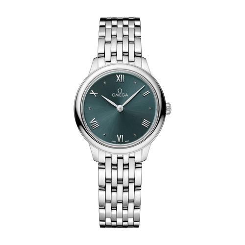 Omega De Ville Prestige Green Steel 27.5mm