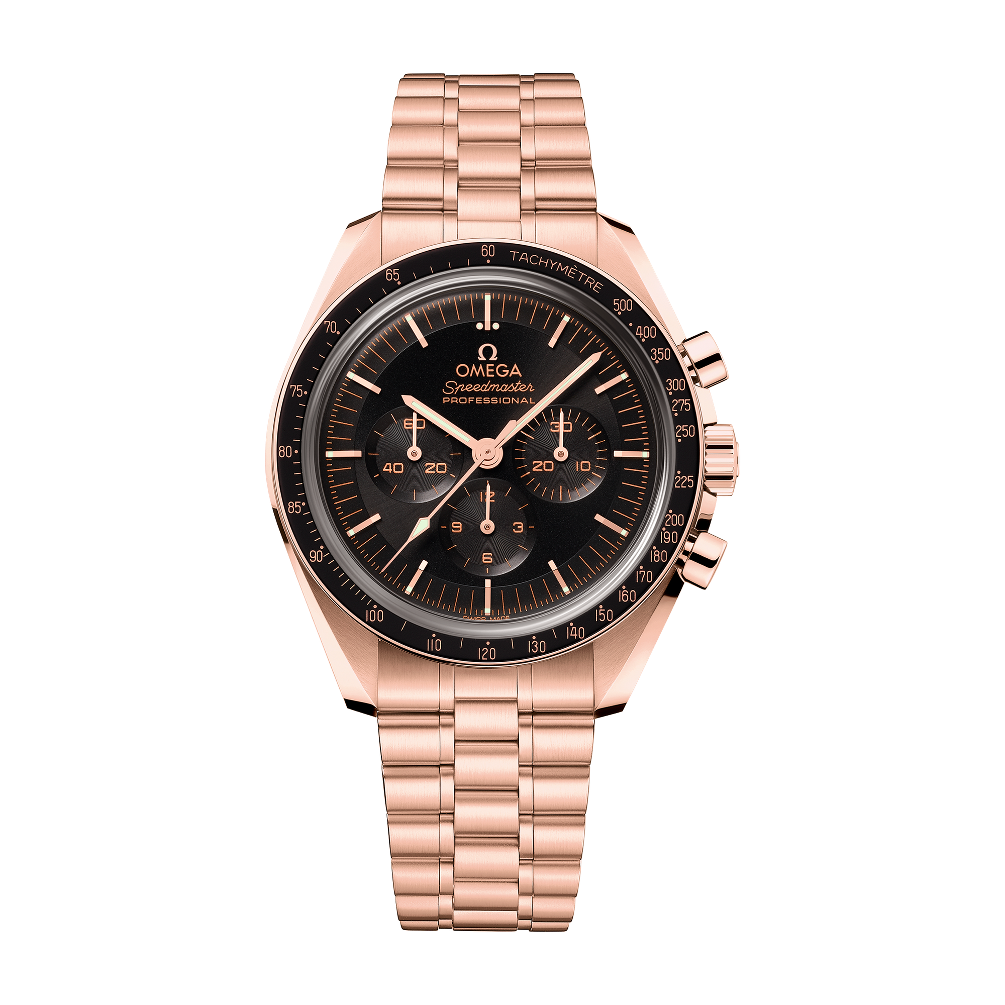 Omega Speedmaster Moonwatch Professional Black Rose Gold 42mm