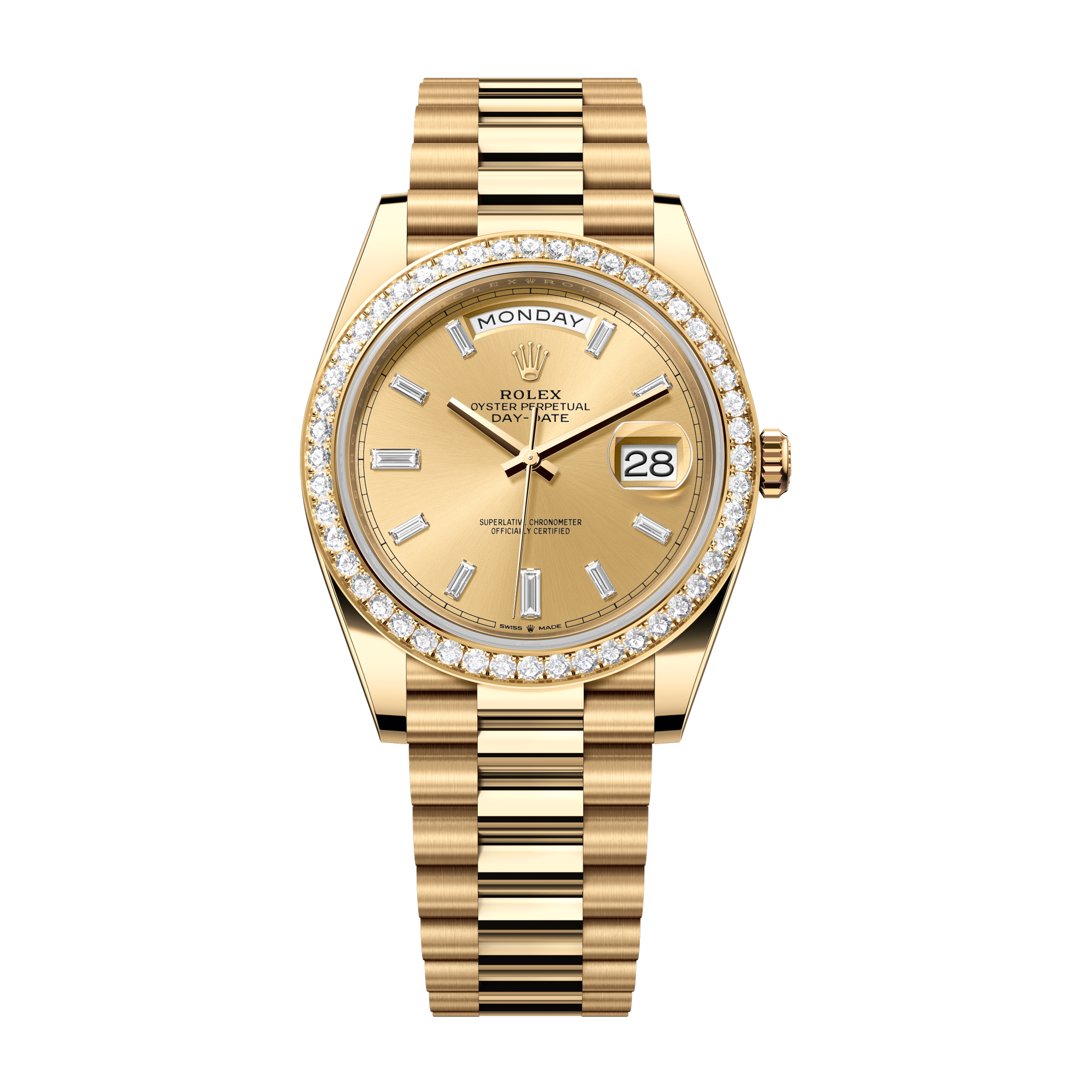 Rolex Day-Date 40 Champagne Yellow Gold 40mm