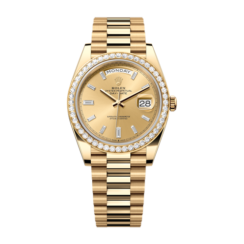 Rolex Day-Date 40 Champagne Yellow Gold 40mm