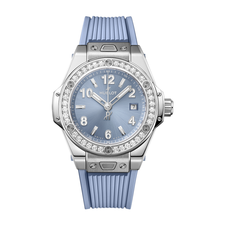 Hublot Big Bang One Click Blue Steel Rubber 33mm