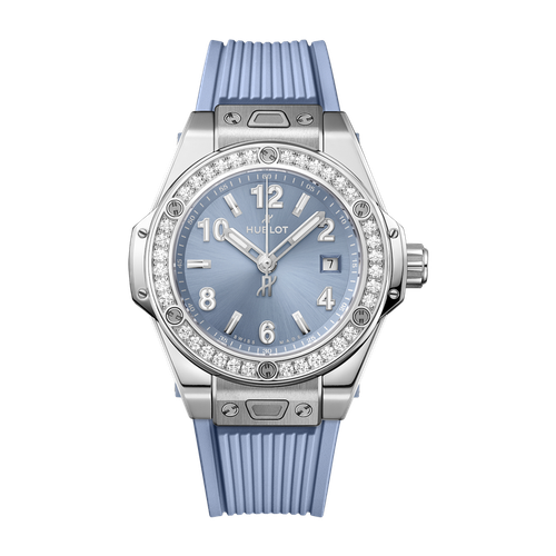 Hublot Big Bang One Click Blue Steel Rubber 33mm