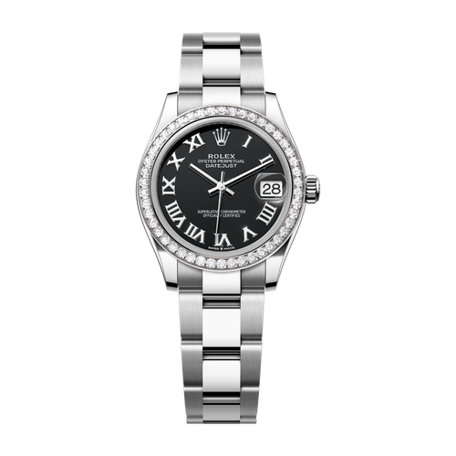 Rolex Datejust 31 Black Steel & White Gold 31mm
