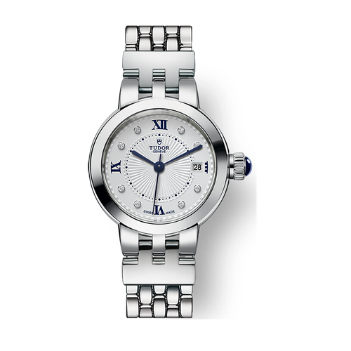 Tudor Clair de Rose 26 White Steel 26mm